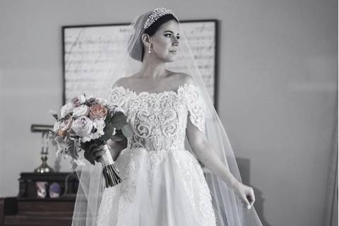 Lé Lauriér custom Wedding Gown