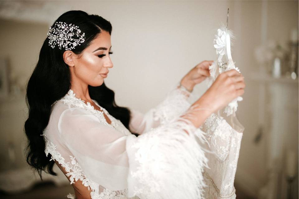 Bridal robe