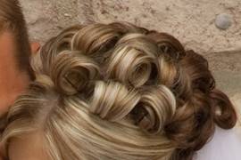Bridal updo