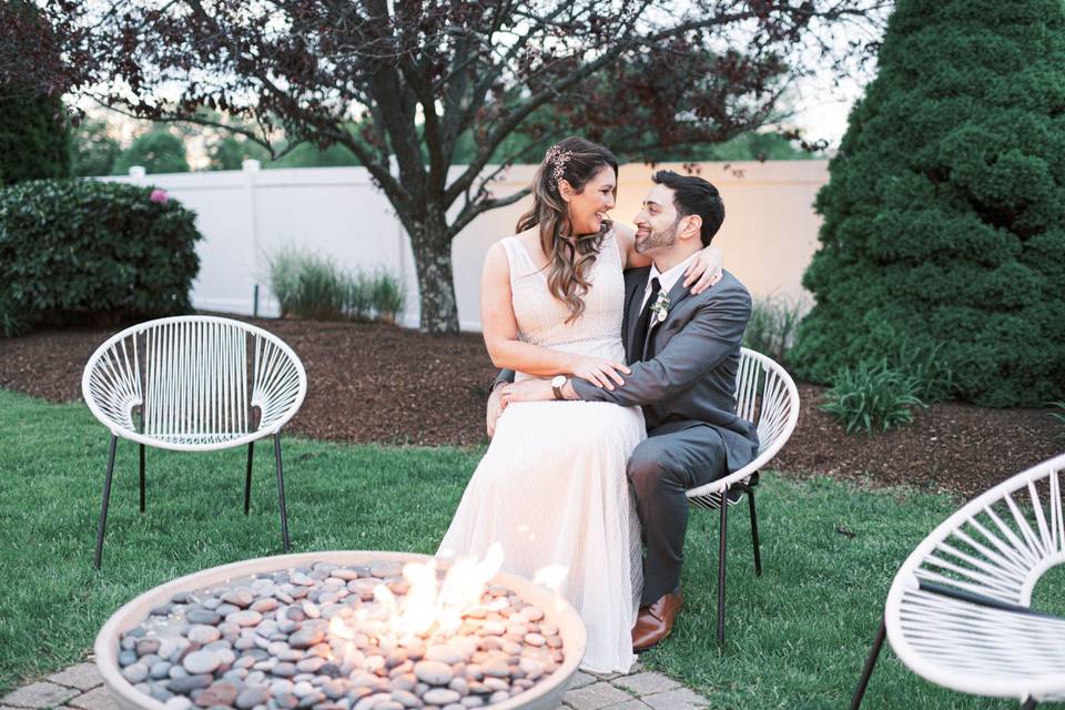 Firepit at the Tent