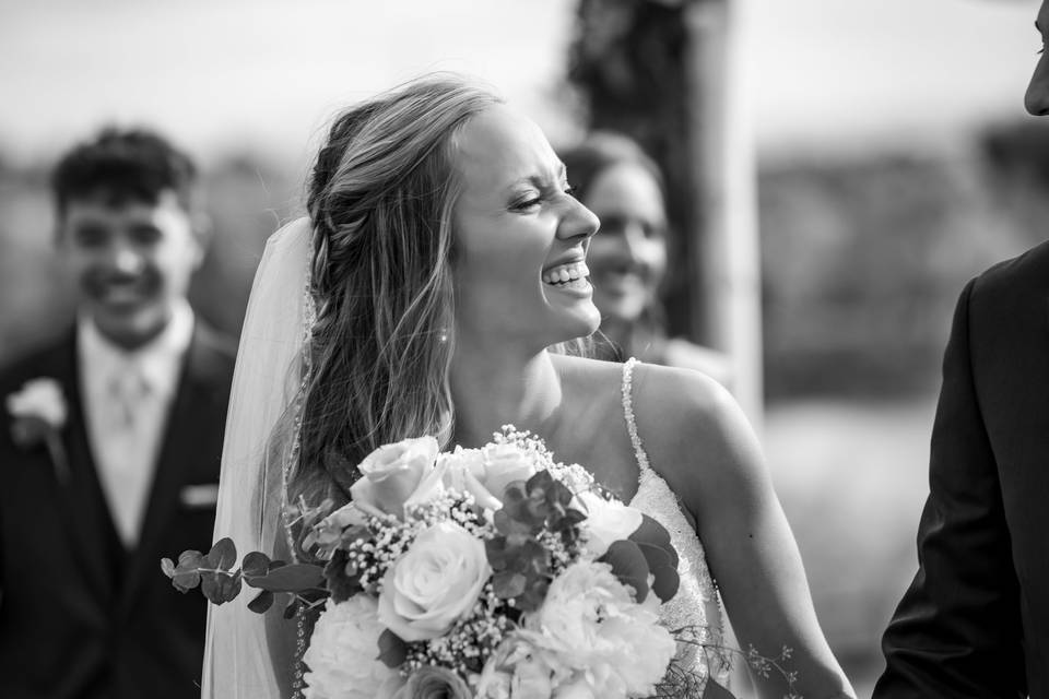 Candid Bride Shot