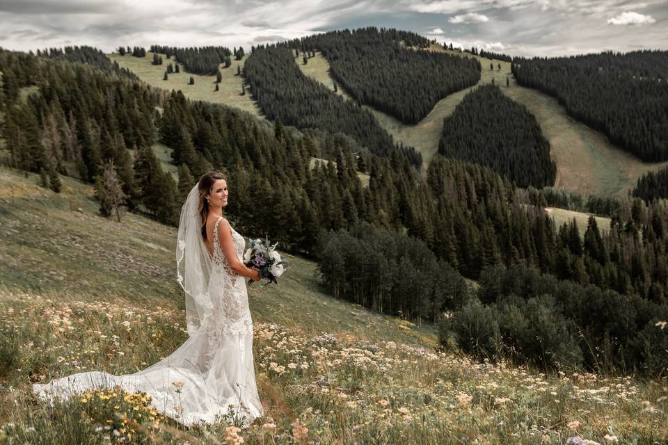 Vail Wedding Bride