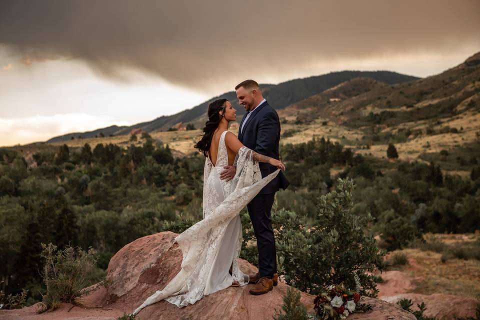 Simple Boho Elopement