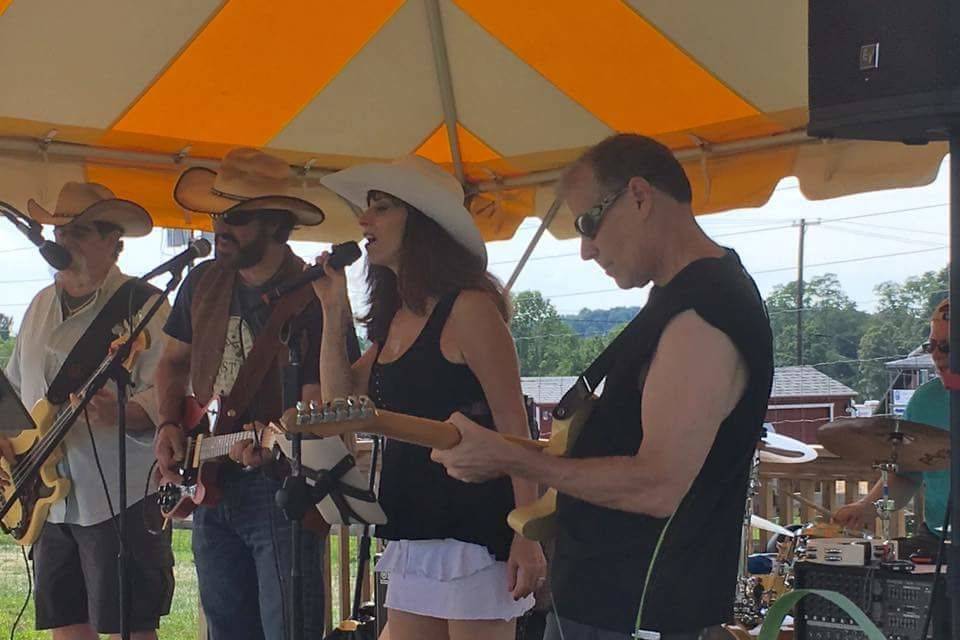 Nash East Country Band performance onstage