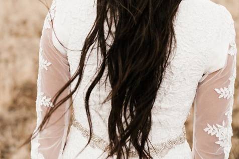 Bridal hairstyling