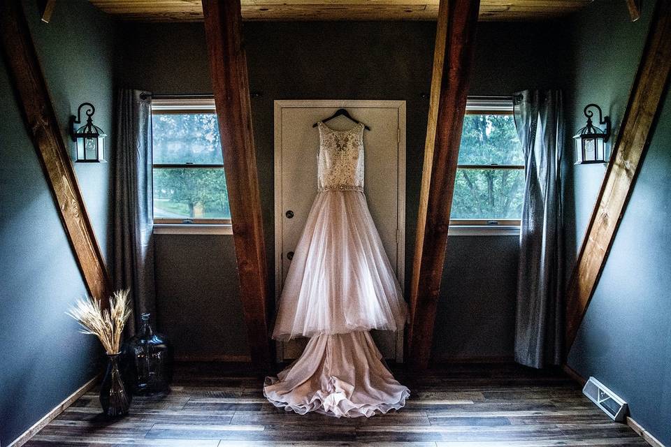 Stunning wedding dress