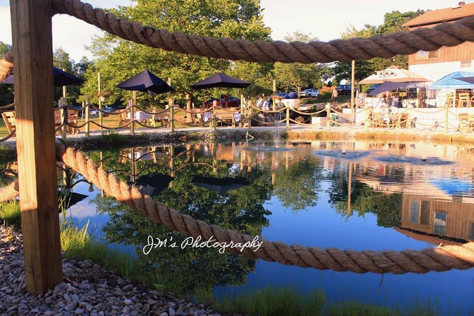 Pond seating