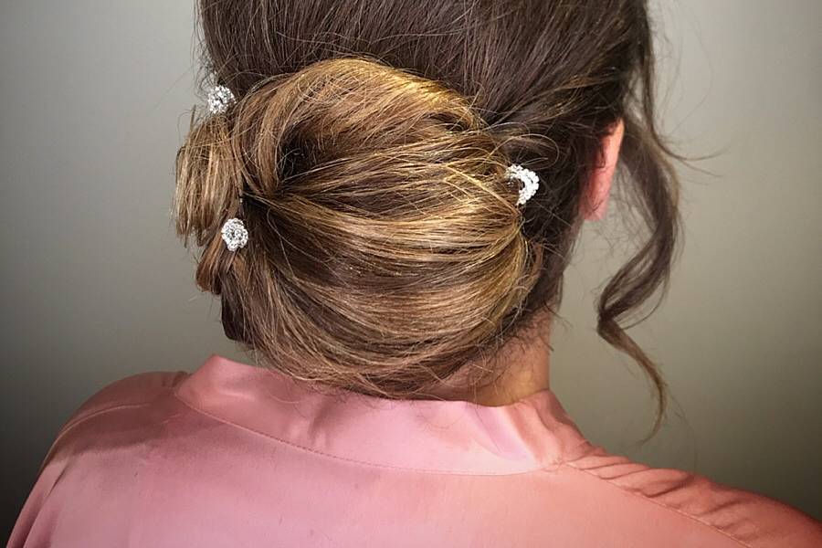 Bun updo