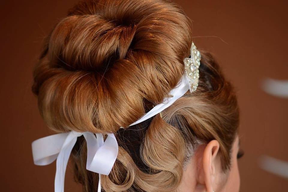 Decorative updo