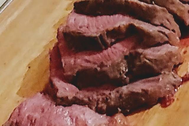 Carving the Roasted Striploin