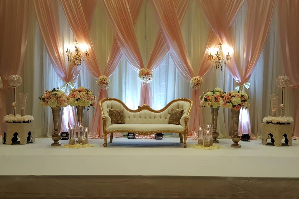 Palestinian Wedding Stage