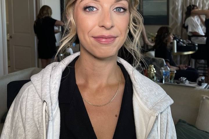 MOB and bride makeup and hair