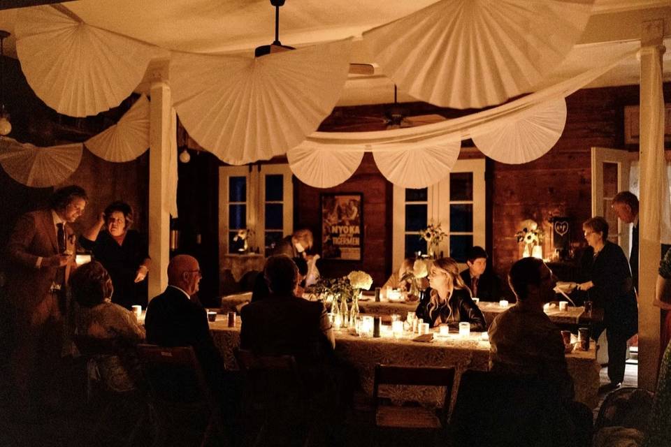 Reception dinner