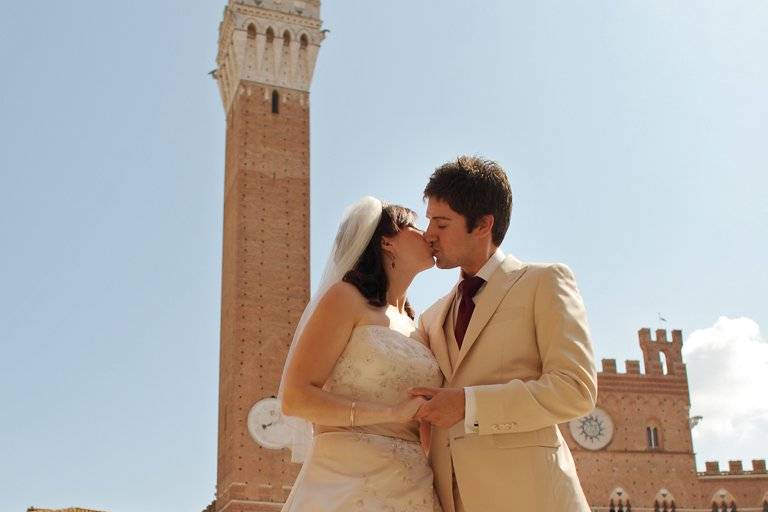 Wedding in Siena, Italy