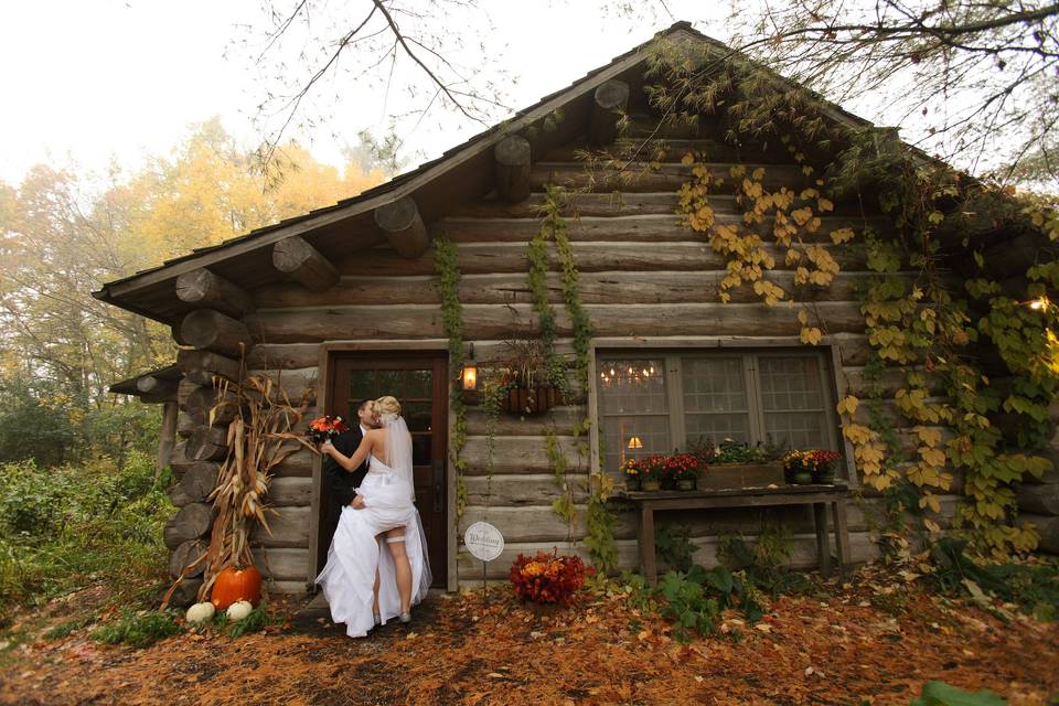 Romantic garter shot