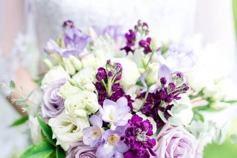 Purple and lavender