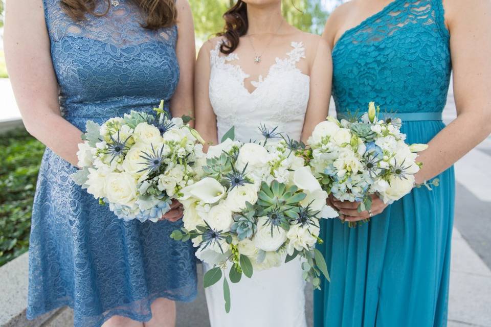 Arch flowers