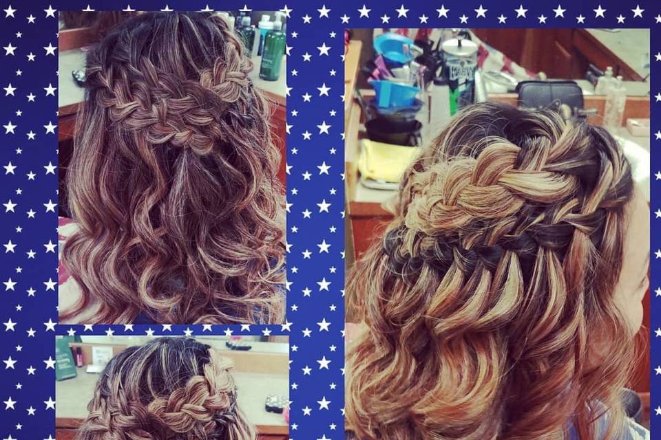 Special occasion hair