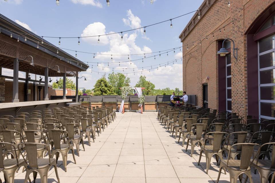 Outdoor ceremony