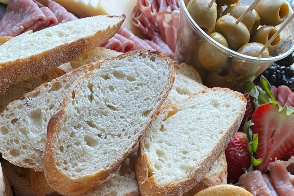 Charcuterie sharing plate