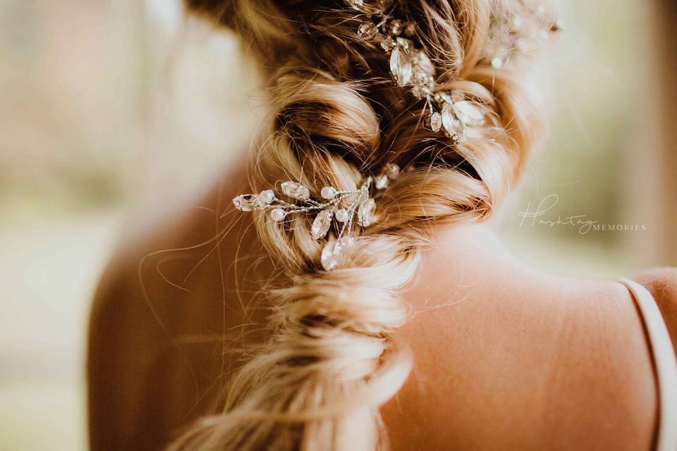 Waterfall Bridal Hair