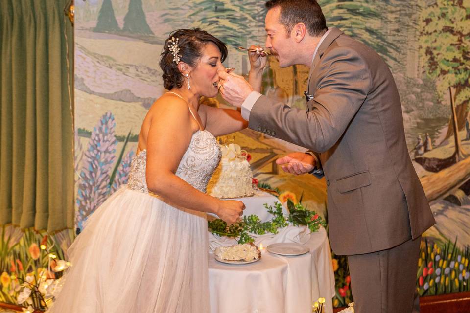 Madonna Inn Wedding Cake