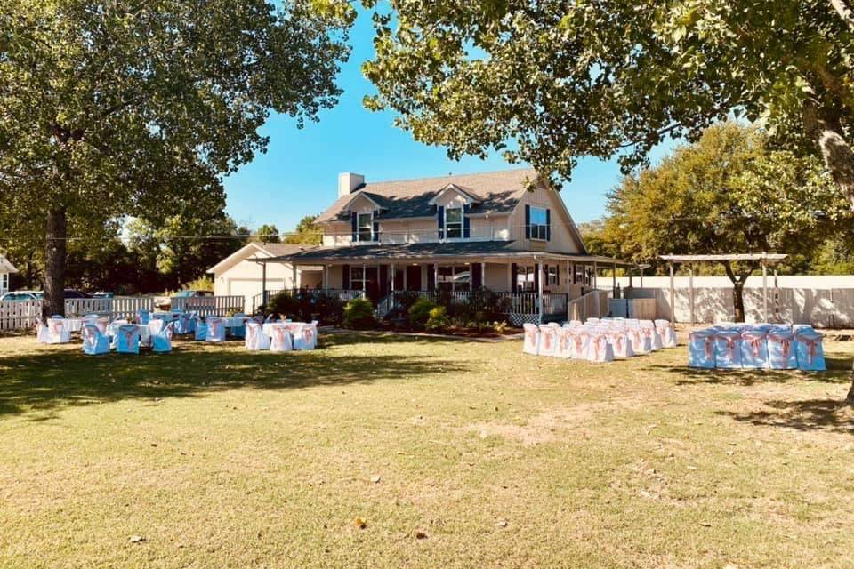 Wedding venue in the sunshine