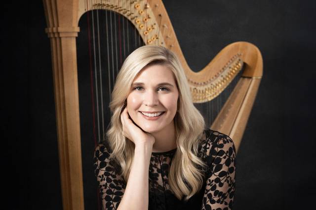 Harpist Carly Nelson