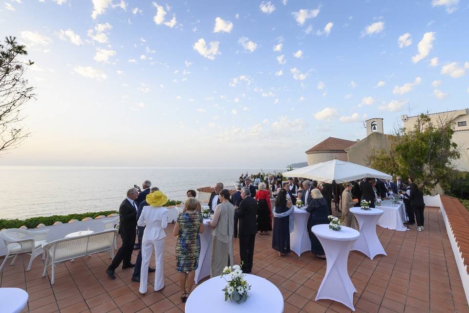 Aperitif on the terrace