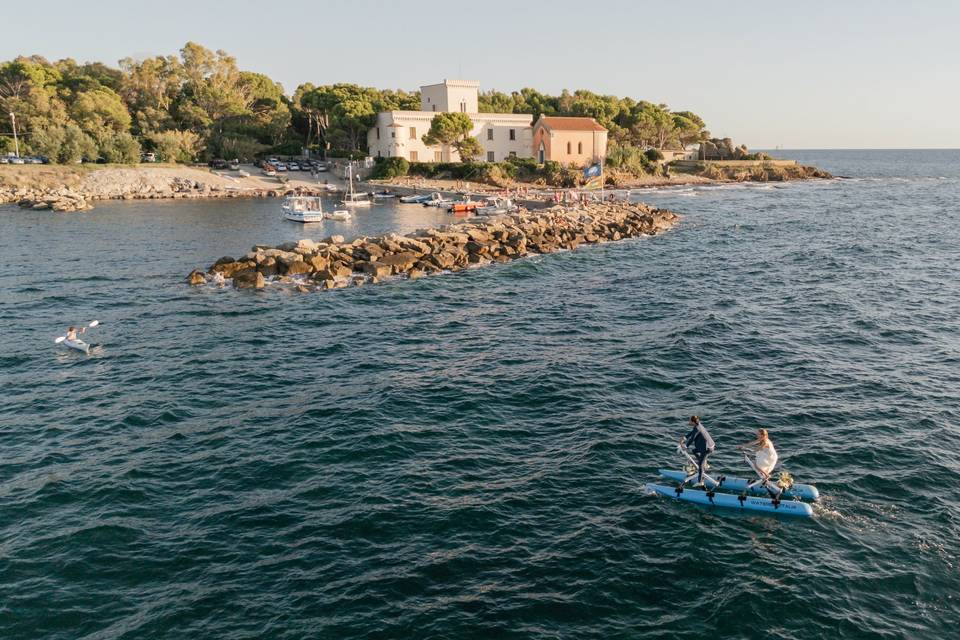 On the way to Islet 'Leucosia