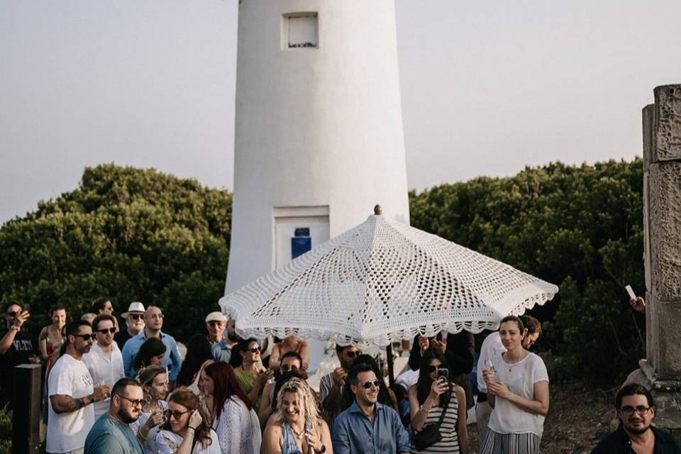Lighthouse on Private Islet