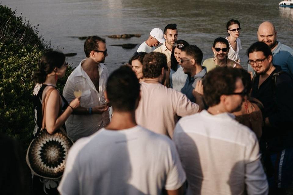 Welcome Party on Private Islet