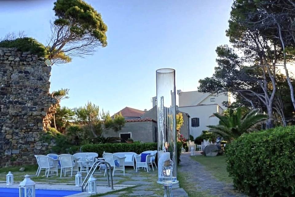 View to Castle Belmonte