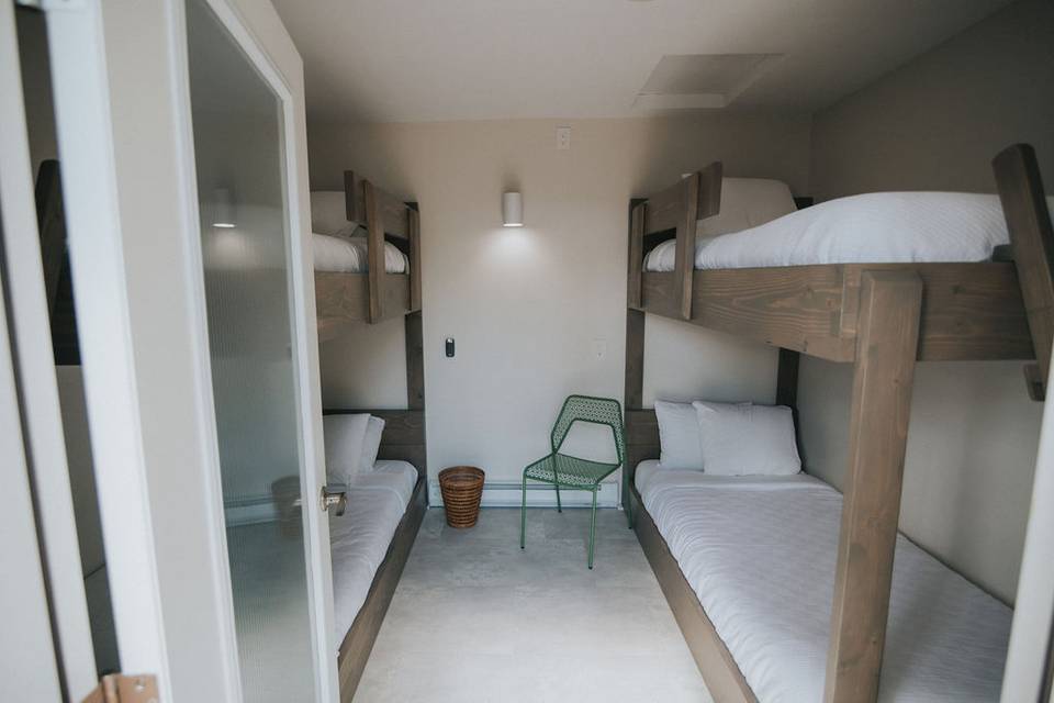 Interior Bunk House room