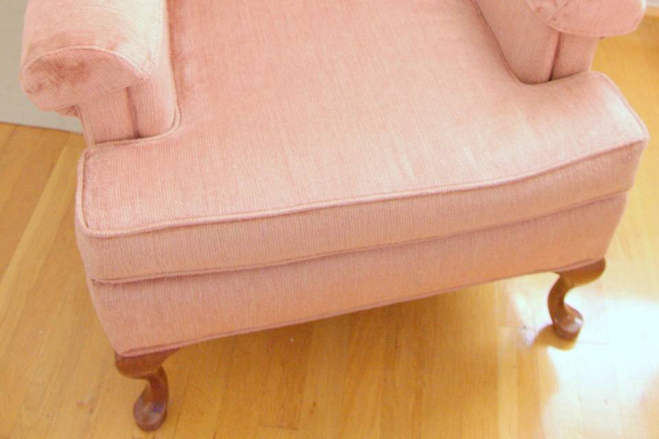 Pink chair