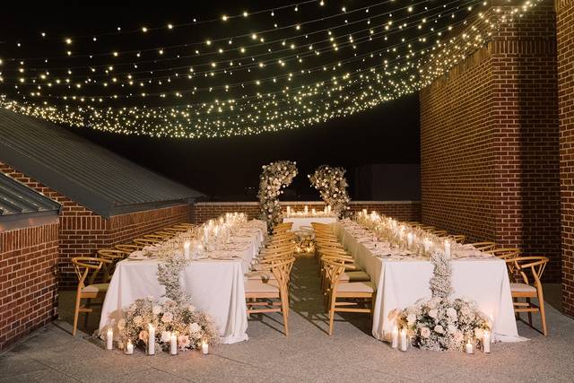 Romantic Terrace Reception