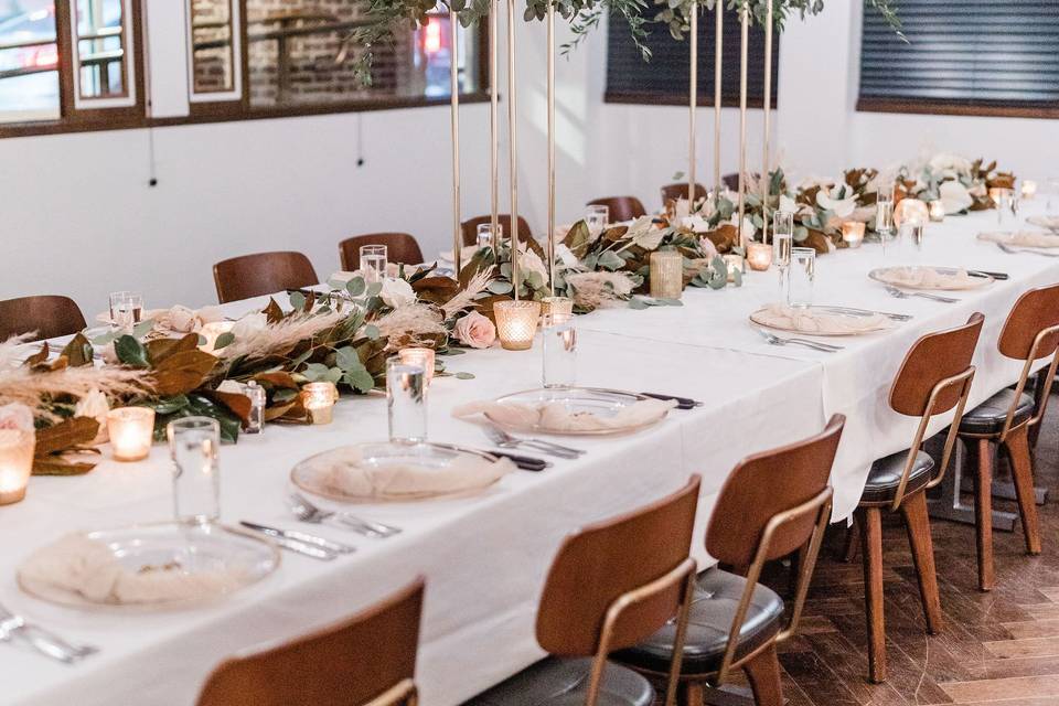 Private Dining Wedding Dinner