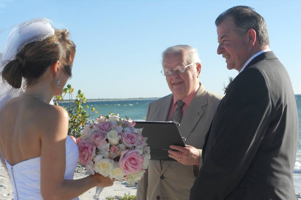 Beach ceremony