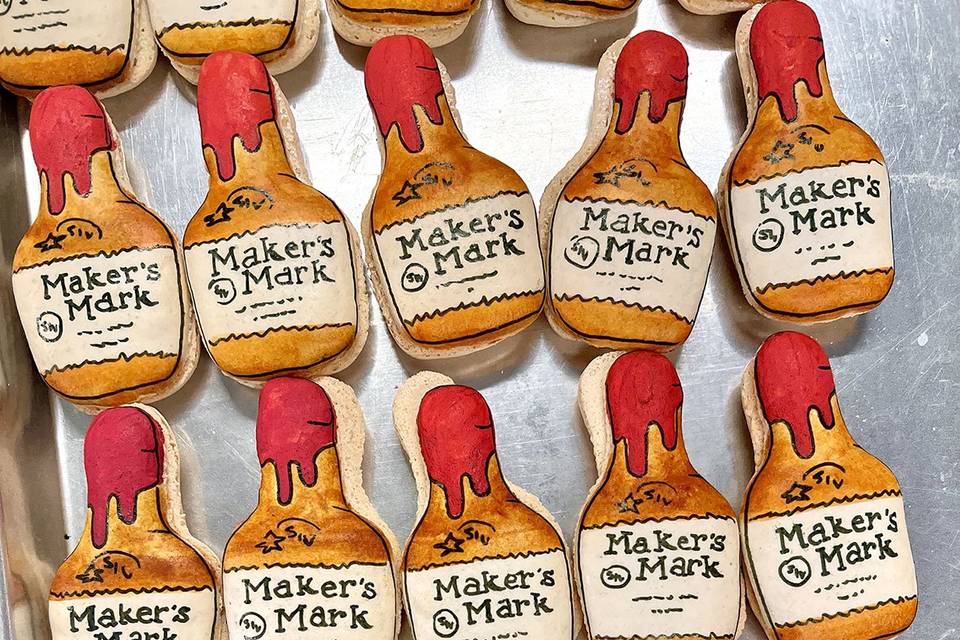 Maker's Mark Macarons