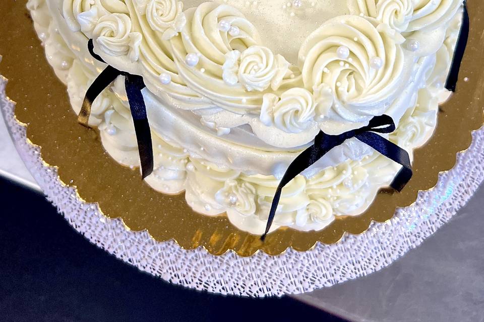 Bridal Shower Vintage Cake