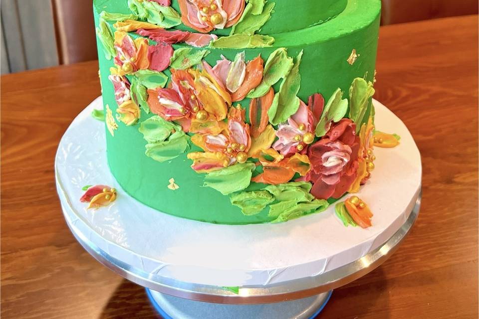 Medium - Palette Knife Florals