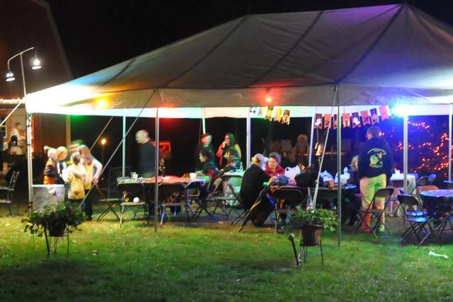 Outdoor wedding venue