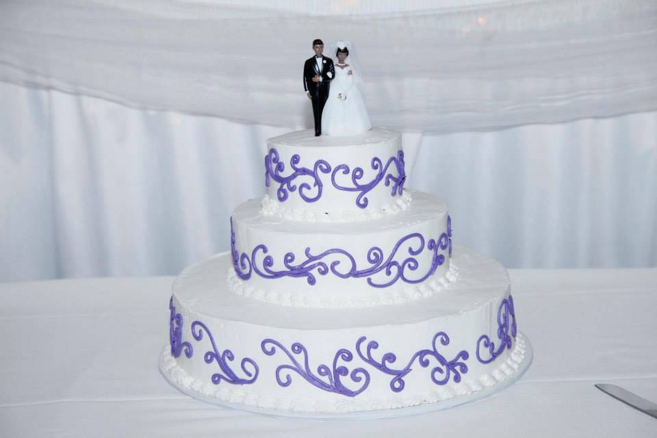 The wedding cake