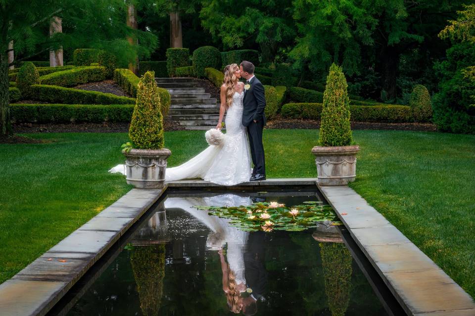 Wedding kiss