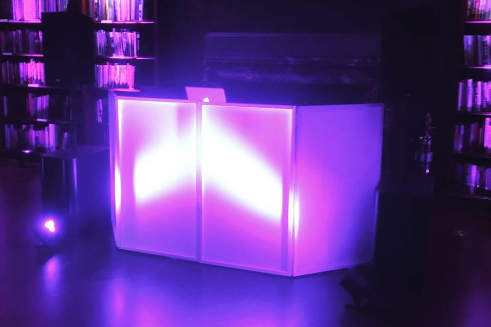 Epic uplighting for the dance floor