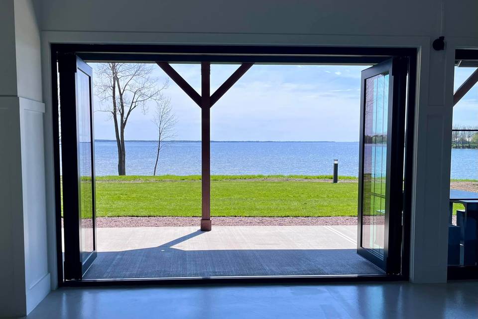 Main Hall View to Lake