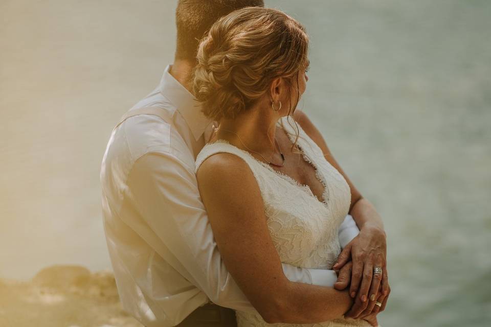 Couple on Water