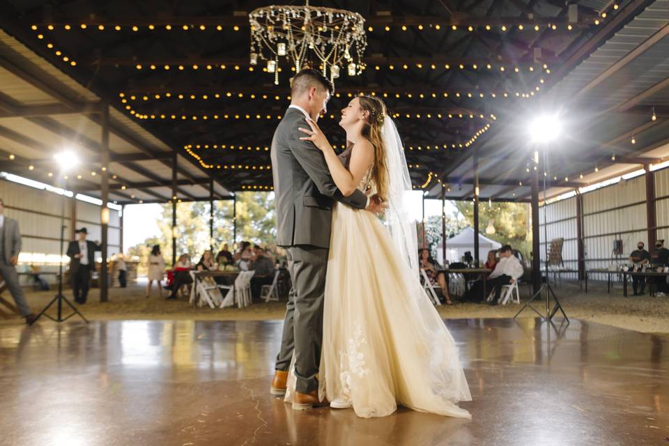 First Dance at Glover Ranch