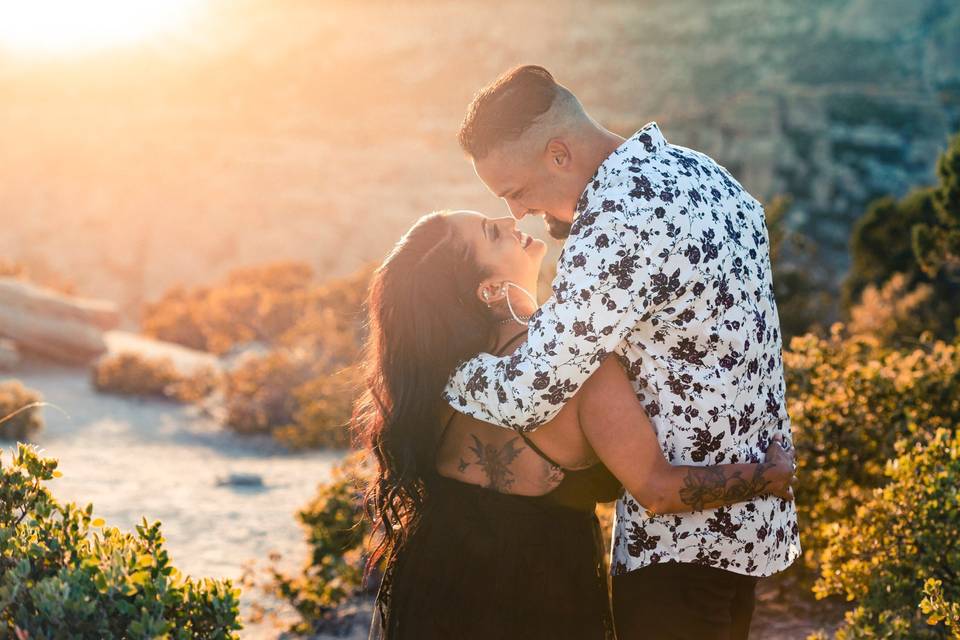 Mt. Lemmon Engagement