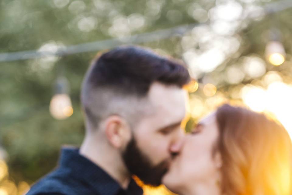 Ring shot during engagement